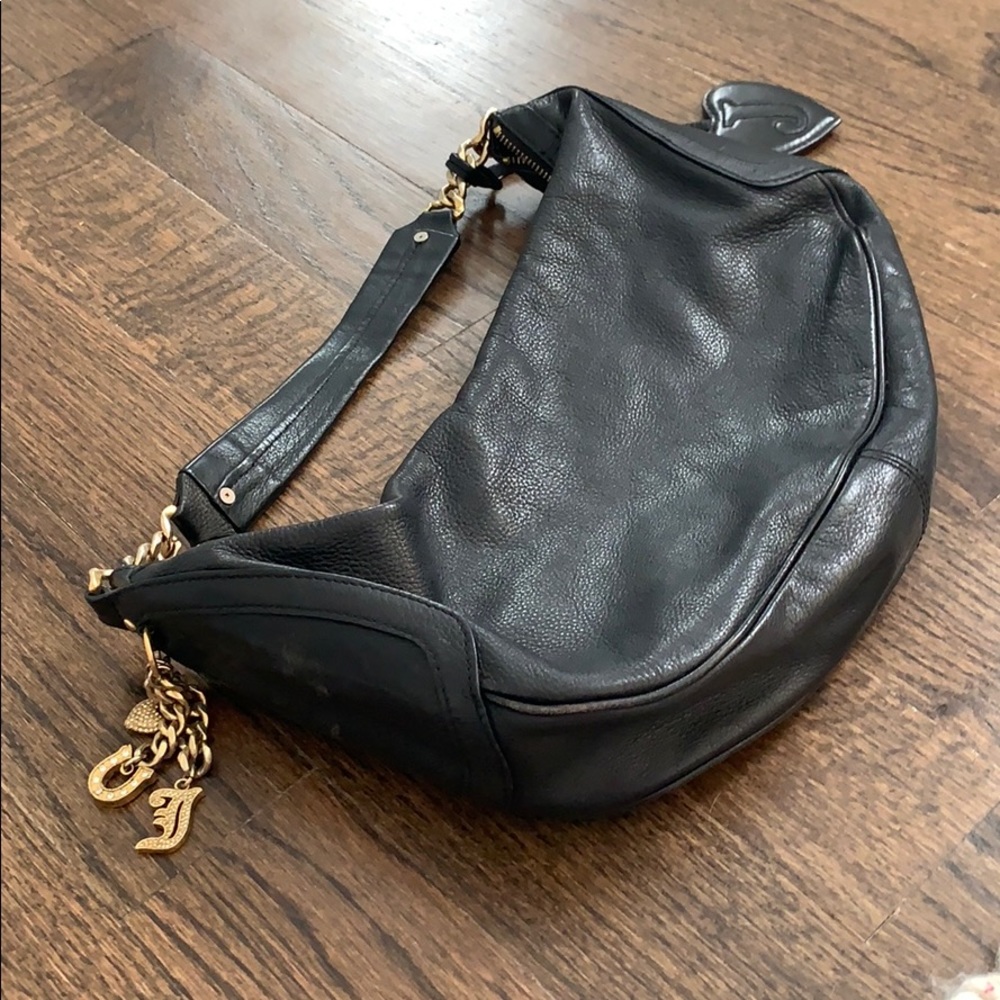 Juicy couture hobo style leather bag